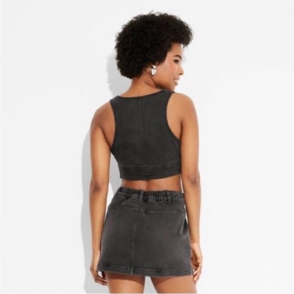 Wild fable blackwash crop top - Picture 4 of 6